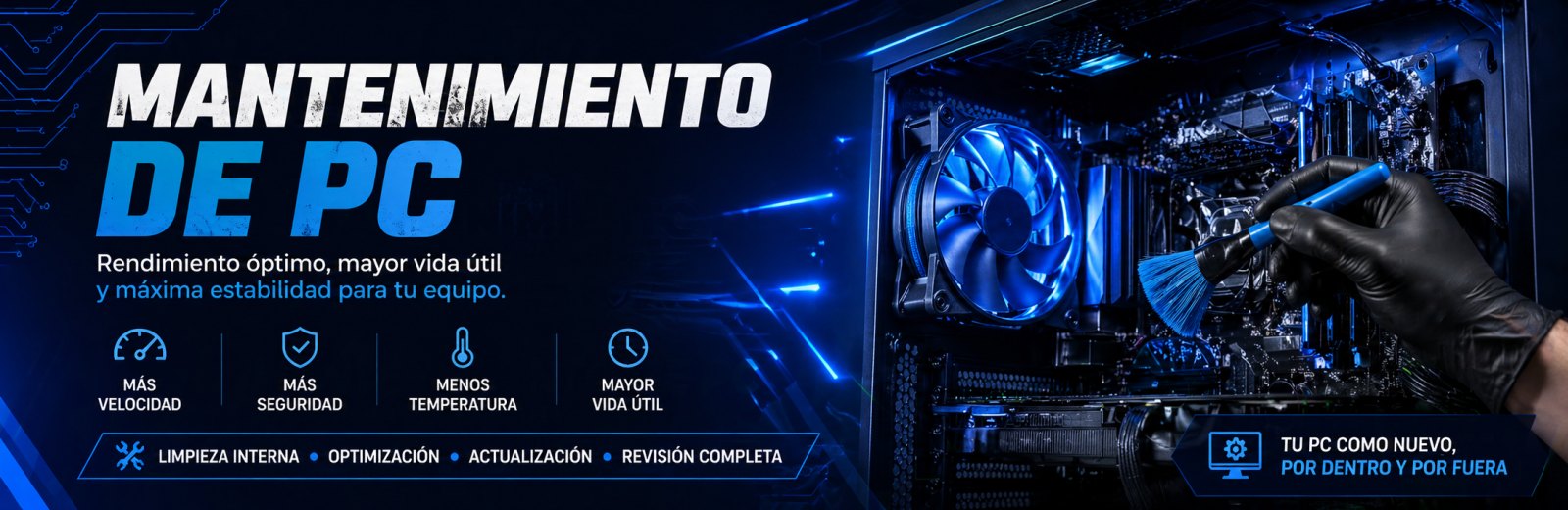 Equipos para cada necesidad